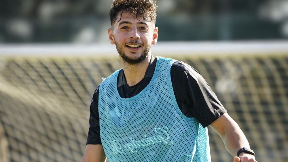 Muhammed Gümüşkaya, Gaziantep FK antrenmanında